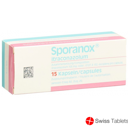 Sporanox Caps 100mg 15 Stück buy online