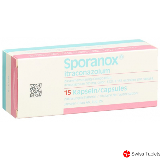 Sporanox Caps 100mg 15 Stück buy online