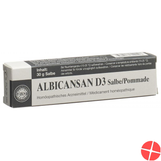 Albicansan Salbe D 3 30g
