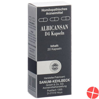 Albicansan Kapseln D 4 20 Stück