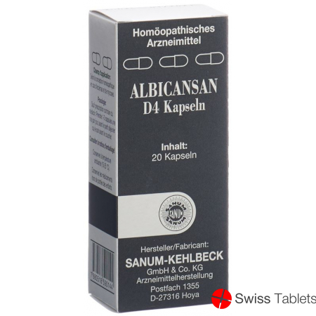 Albicansan Kapseln D 4 20 Stück buy online