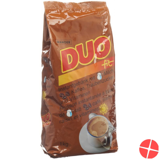 Duo Fit Sofort Milchkaffee Pulver Oeco Pac 1kg