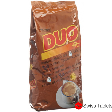 Duo Fit Sofort Milchkaffee Pulver Oeco Pac 1kg buy online