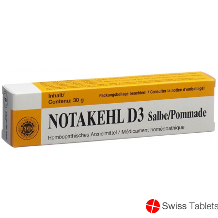 Notakehl Salbe D 3 30g buy online