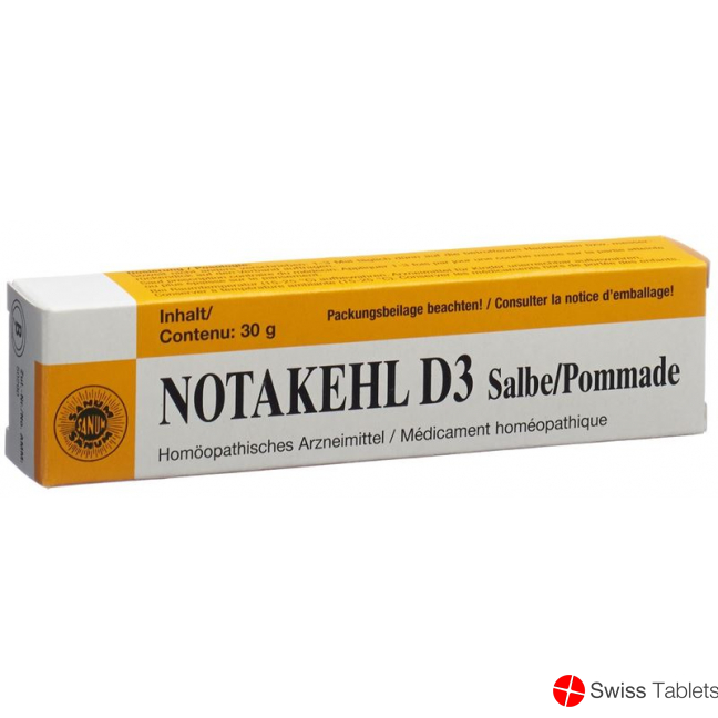 Notakehl Salbe D 3 30g buy online