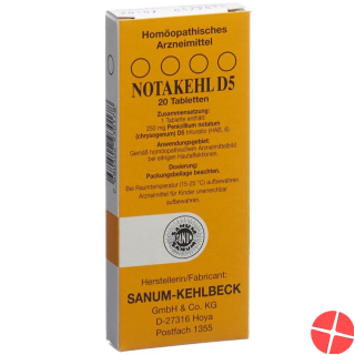 Notakehl Tabletten D 5 20 Stück