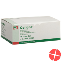 Cellona Synthetikwatte 10cmx3m Weiss Rolle 4 Stück Cellona Synthetikwatte 10cmx3m Weiss Rolle 4 Stück