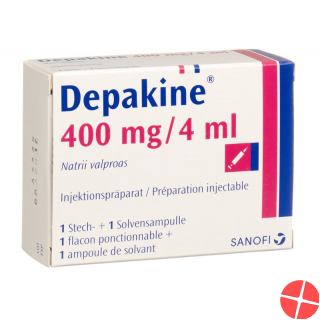 Depakine Trockensubstanz 400mg C Solv Durchstechflasche 4ml