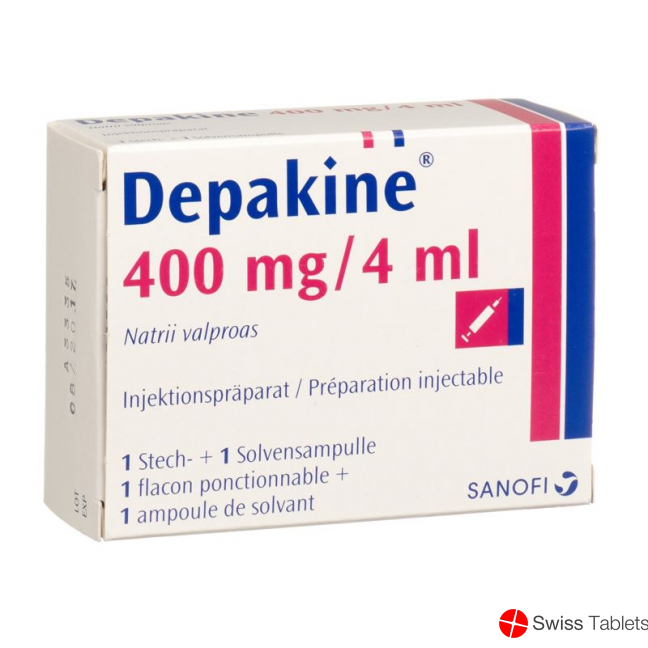 Depakine Trockensubstanz 400mg C Solv Durchstechflasche 4ml buy online