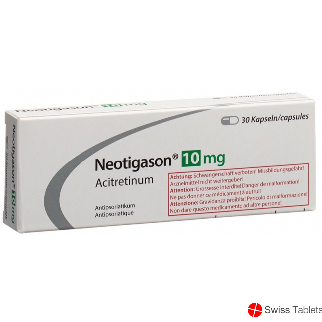 Neotigason Kapseln 10mg 30 Stück buy online