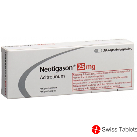 Neotigason Kapseln 25mg 30 Stück buy online