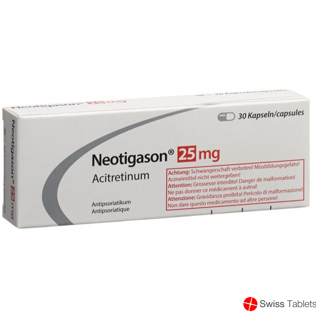 Neotigason Kapseln 25mg 30 Stück buy online