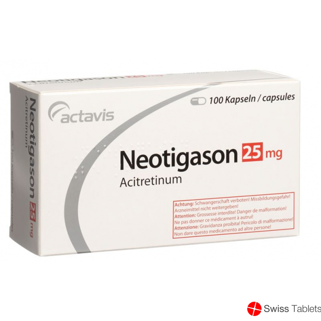 Neotigason Kapseln 25mg 100 Stück buy online