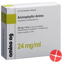 Aminophyllin Amino 240mg/10ml 10 Ampullen 10ml Aminophyllin Amino 240mg/10ml 10 Ampullen 10ml