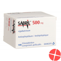 Sabril Filmtabletten 500mg 100 Stück