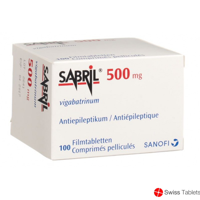 Sabril Filmtabletten 500mg 100 Stück buy online