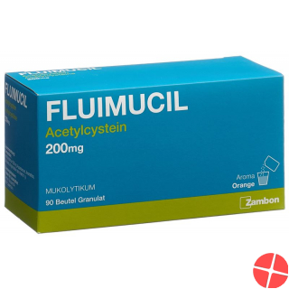 Fluimucil Granulat 200mg Erwachsene Beutel 90 Stück