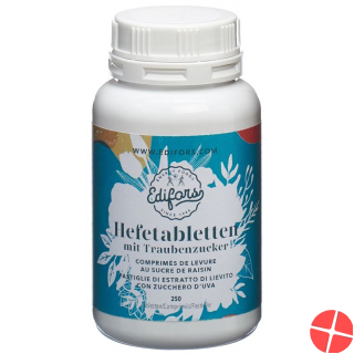 Edifors Hefetabletten 250 Stück