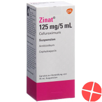 Zinat Suspension 125mg/5ml 70ml