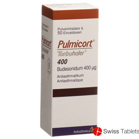 Pulmicort 400 Turbuhaler 0.4mg 50 Dos buy online