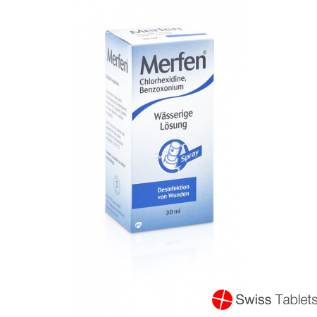 Merfen Lösung Farblos Spray 30ml buy online