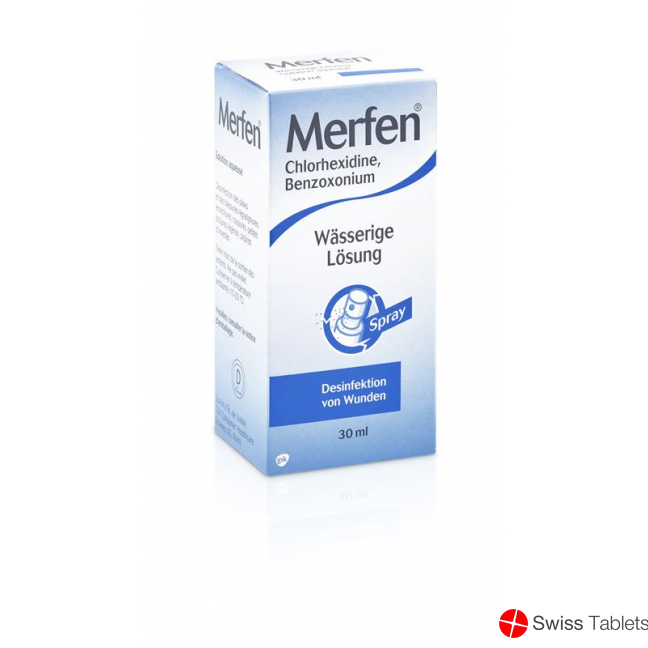 Merfen Lösung Farblos Spray 30ml buy online