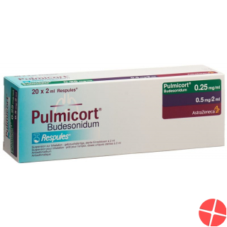 Pulmicort Inhal Loesung 0.25mg/ml 20 Respule 2ml