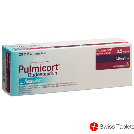Pulmicort Inhal Loesung 0.5mg/ml 20 Respule 2ml buy online