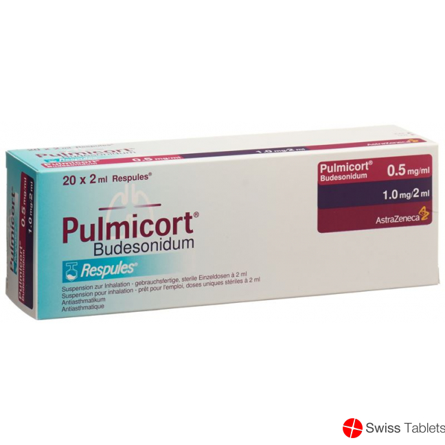 Pulmicort Inhal Loesung 0.5mg/ml 20 Respule 2ml buy online