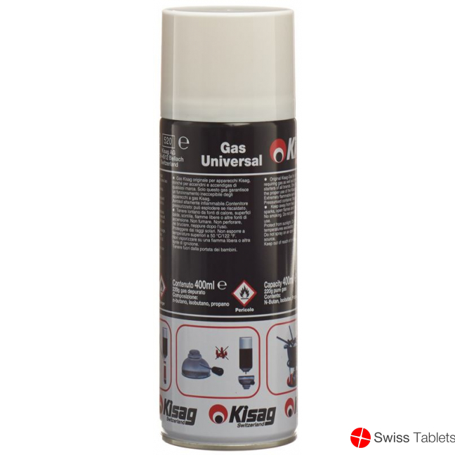 Kisag Gas Nachfülldose 400ml buy online