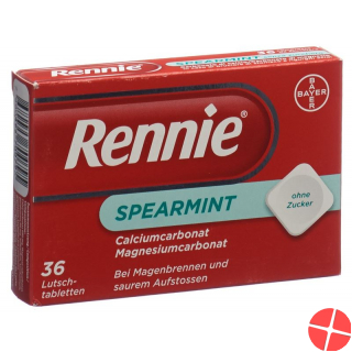Rennie Spearmint 36 Lutschtabletten