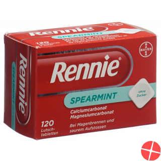 Rennie Spearmint 120 Lutschtabletten