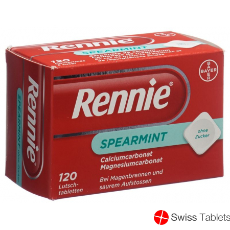 Rennie Spearmint 120 Lutschtabletten buy online