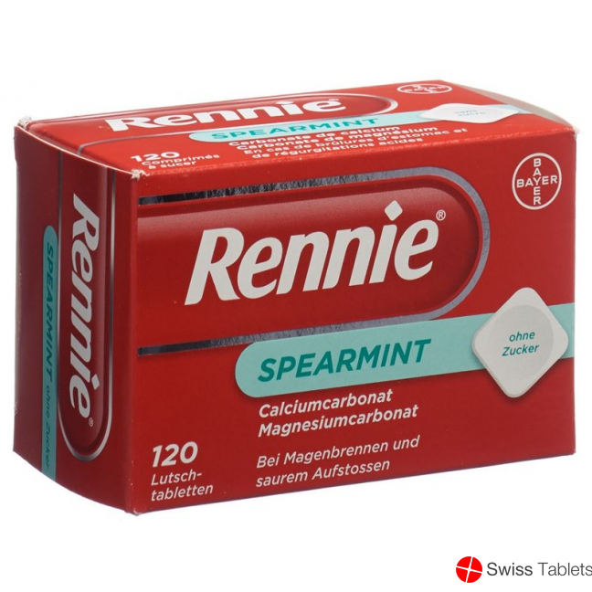 Rennie Spearmint 120 Lutschtabletten buy online