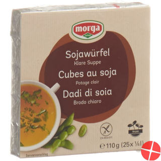 Morga Soja Würfel mit Meersalz 25 Stück
