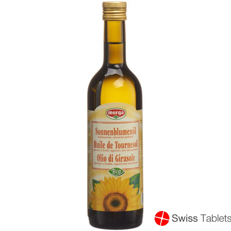 Morga Bio Sonnenblumenöl Kaltgepresst 5dl buy online