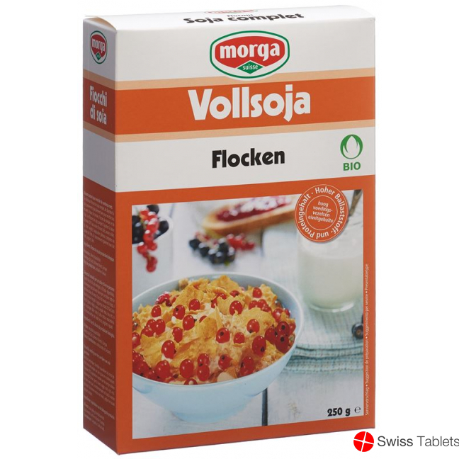 Morga Bio Vollsoja Flocken Suenneli Knospe 250g buy online