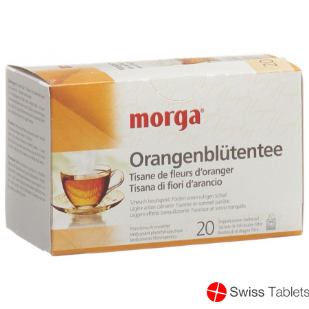 Morga Orangenblüten Tee Beutel 20 Stück buy online