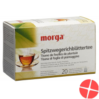 Morga Spitzwegerich Tee Beutel 20 Stück