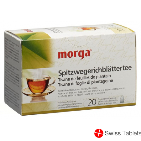 Morga Spitzwegerich Tee Beutel 20 Stück buy online