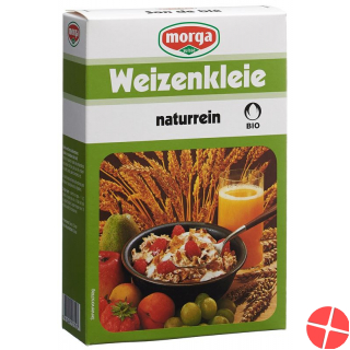 Morga Bio Weizenkleie Naturrein Knospe 250g