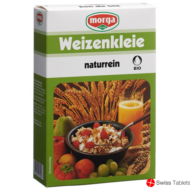 Morga Bio Weizenkleie Naturrein Knospe 250g buy online