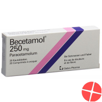 Becetamol Kautabletten 250mg 20 Stück
