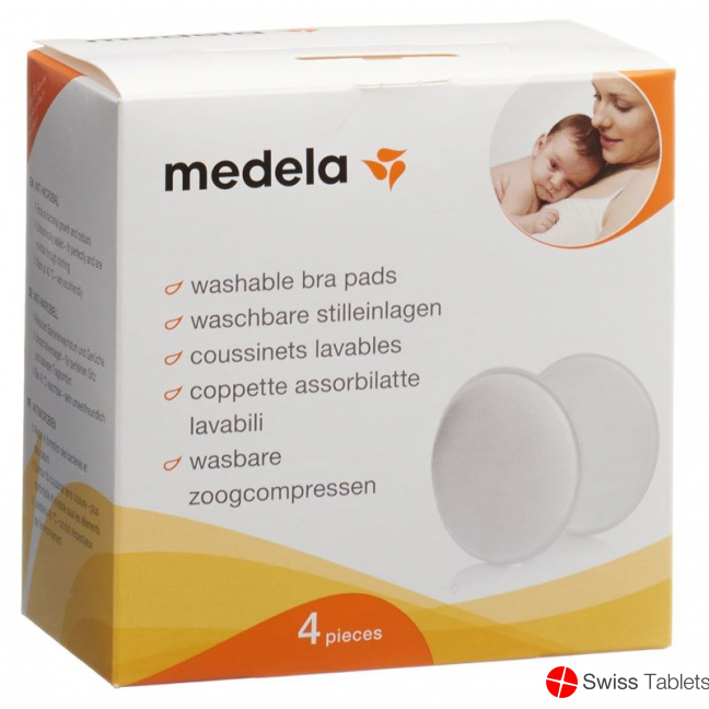Medela Stilleinlagen waschbar 4 Stück buy online