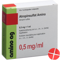 Atropinsulfat Amino 0.5mg/ml 10 Ampullen 1ml