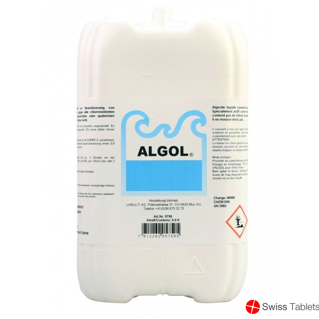 Algol Algenverhütung Liquid Giftklassefrei 5kg buy online