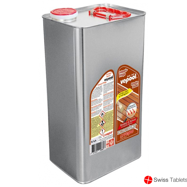 Vepool Teak Oil Möbelpflege Liquid 5L buy online