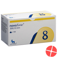 Novofine Injektionsnadeln 8mm 30g 100 Stück