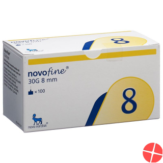 Novofine Injektionsnadeln 8mm 30g 100 Stück