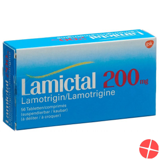 Lamictal Disp Tabletten 200mg 56 Stück